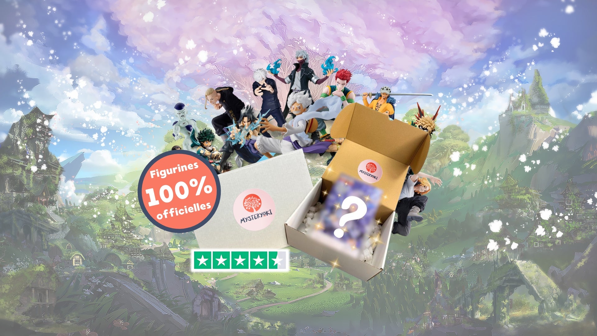 Mysteryoki - Box Mystère manga 100% expérience