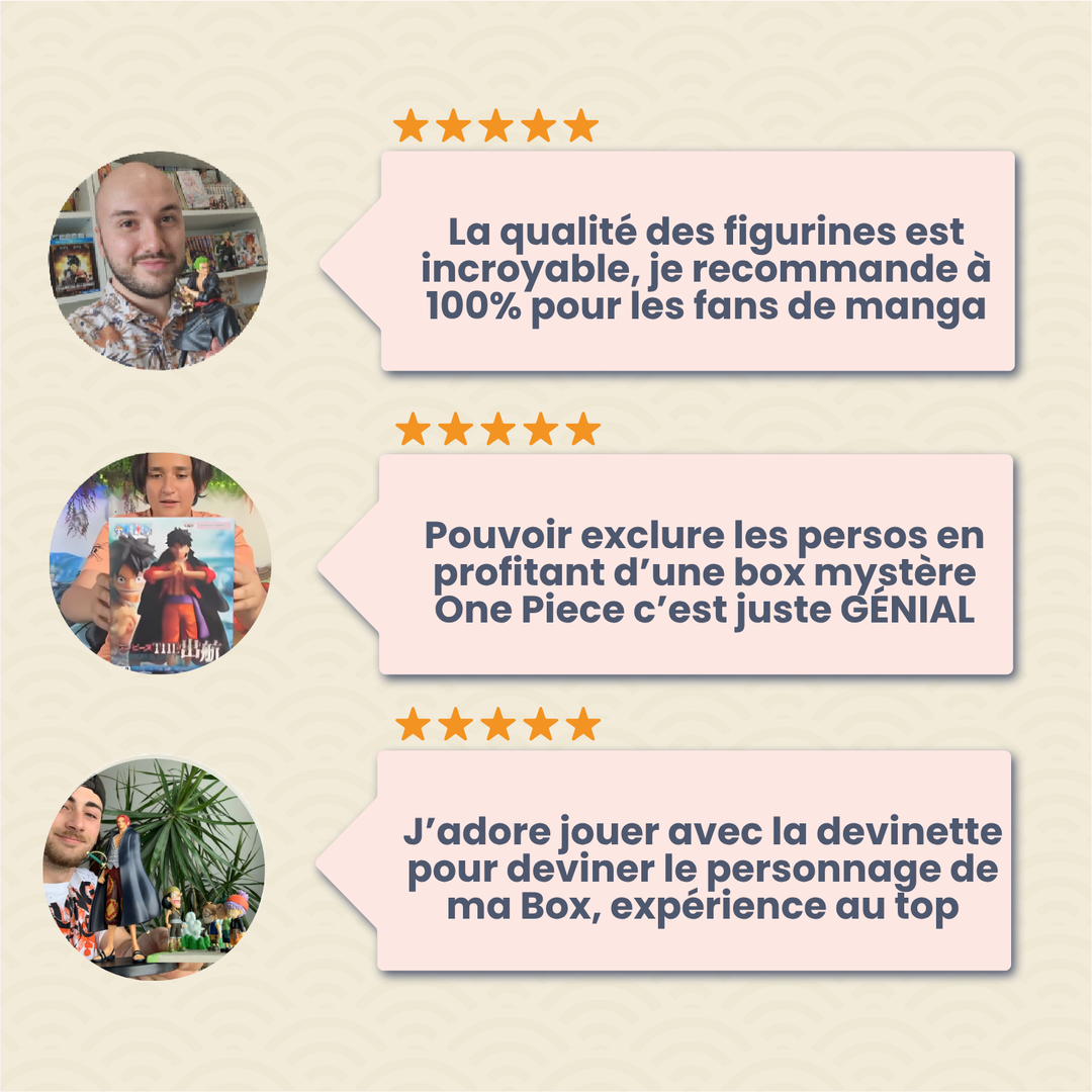 La Box Mystère One Piece 100% expérience 🏴‍☠️
