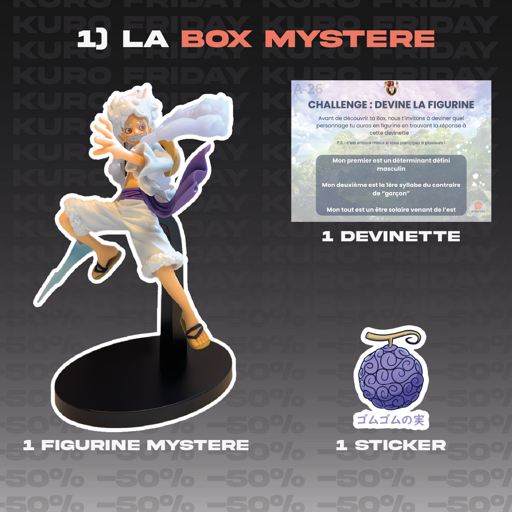 Le Pack Spécial Kuro Friday (Box Mystère) 🌒