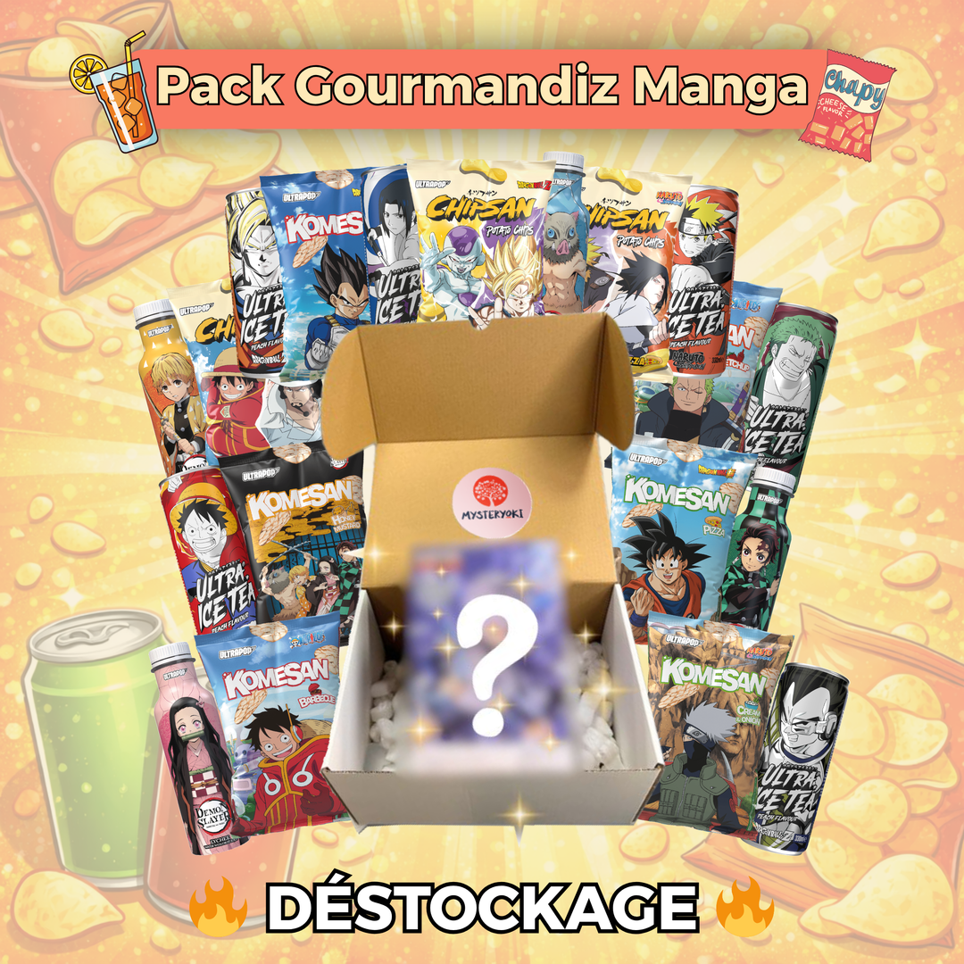 Pack Gourmandiz Manga 🍿🧃
