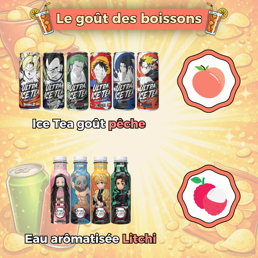 Pack Gourmandiz Manga 🍿🧃