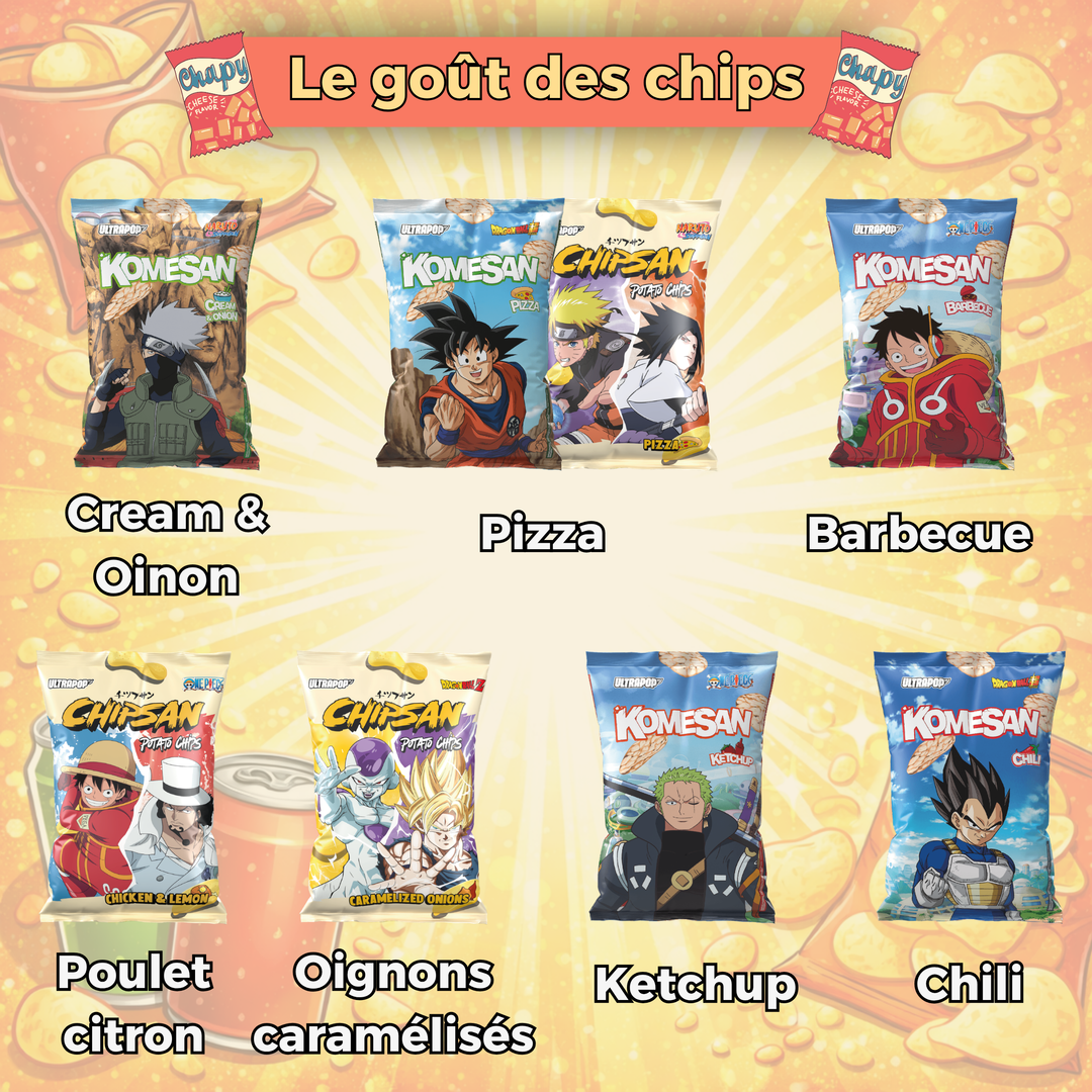Pack Gourmandiz Manga 🍿🧃