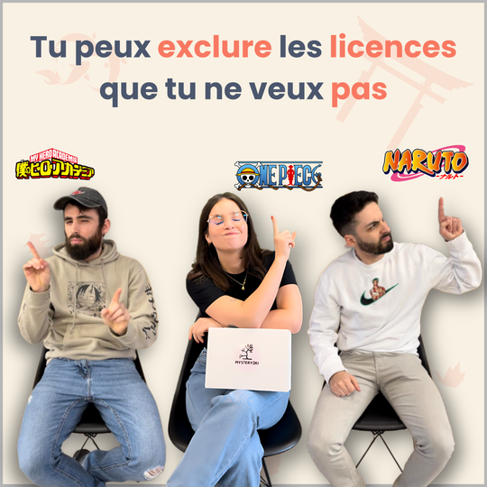 La Box Mystère de figurine manga 100% expérience ㊙️