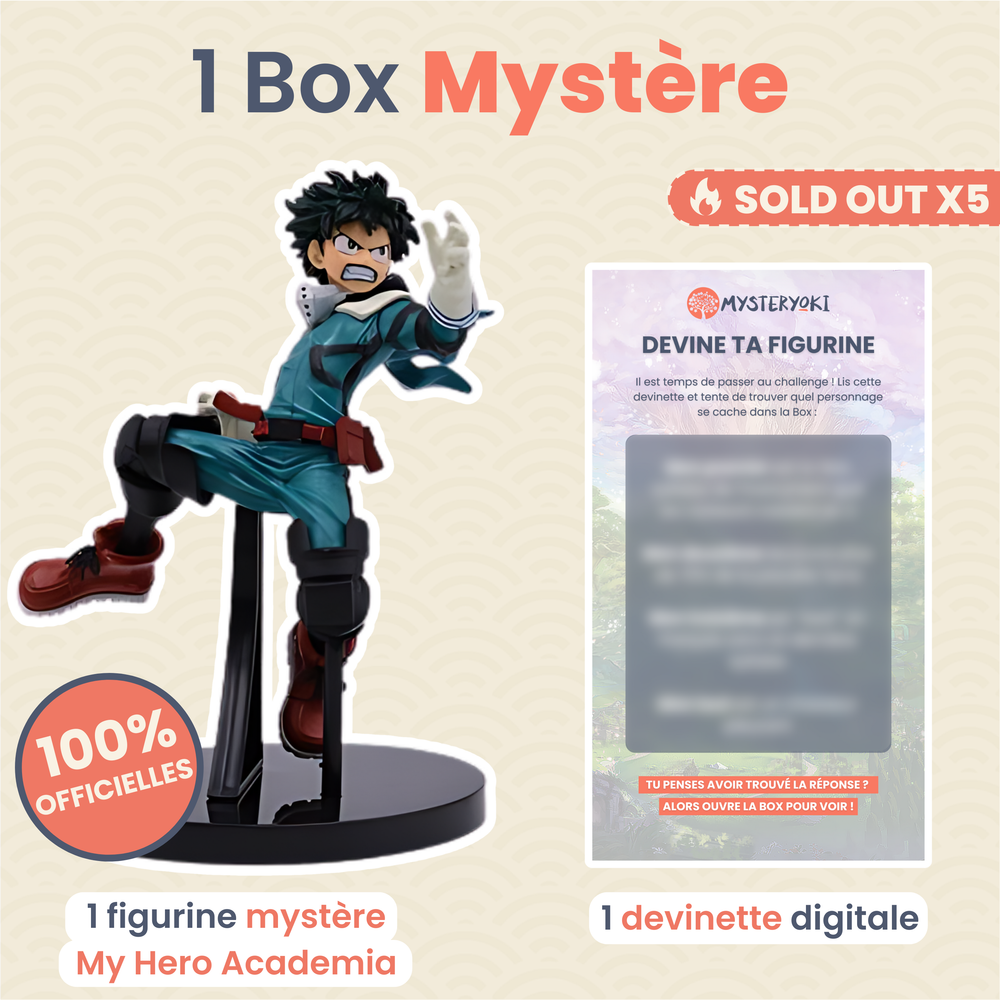 La Box Mystère My Hero Academia 🦸🏻‍♂️